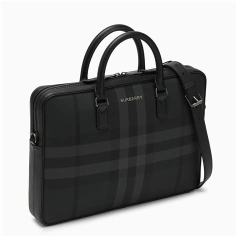 zaino portadocumenti burberry|Slim Ainsworth Briefcase in Charcoal .